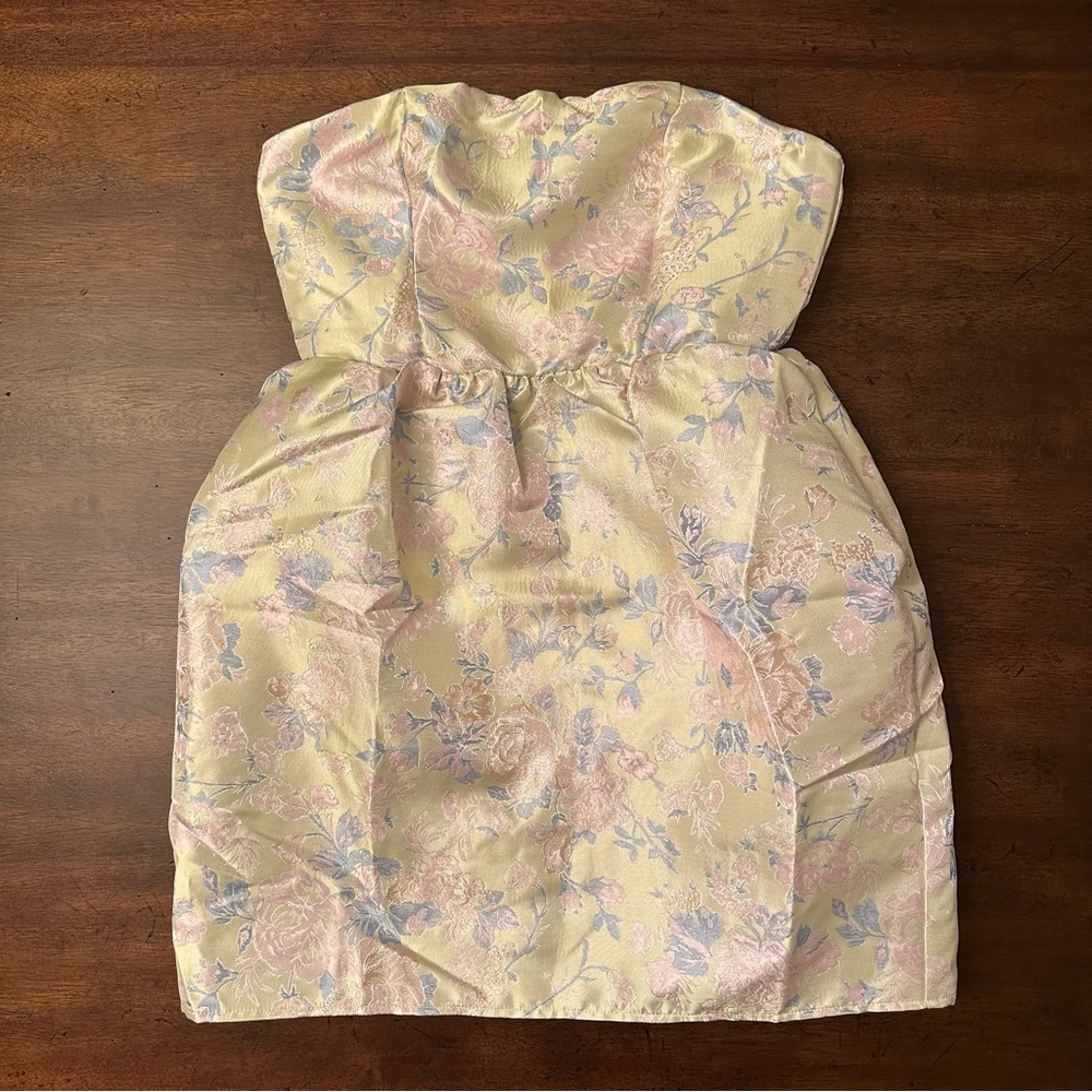 Louisa Mini Dress - Lime - S